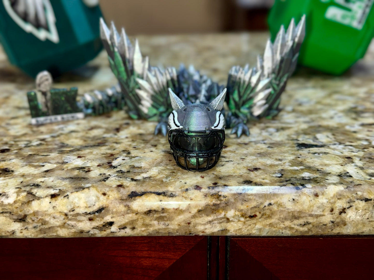 Phila Eagles Articulated dragon -Super bowl LIX Edition