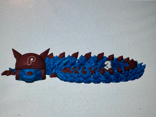 The Phillies retro articulated Dragon