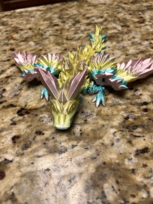 Baby Crystal Winged Dragon - Small