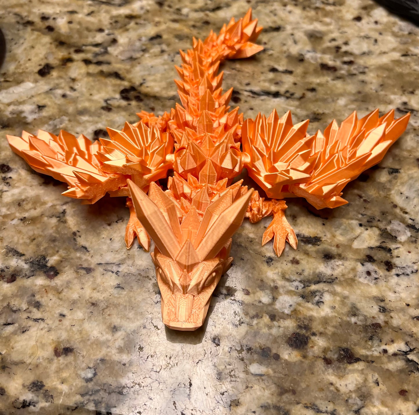 Baby Crystal Winged Dragon - Small