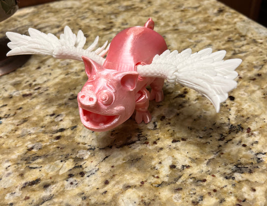 Pippin the flying pig